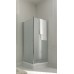 RETRO štvorcová sprchová zástena 900x900mm, dekor positiv, pravá, bronz